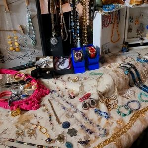 Vintage to Modern Designer Jewelry Lot Sterling Silver, signed pieces